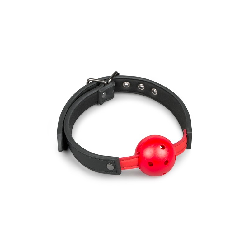 Knebel-Ball Gag With PVC Ball - Red